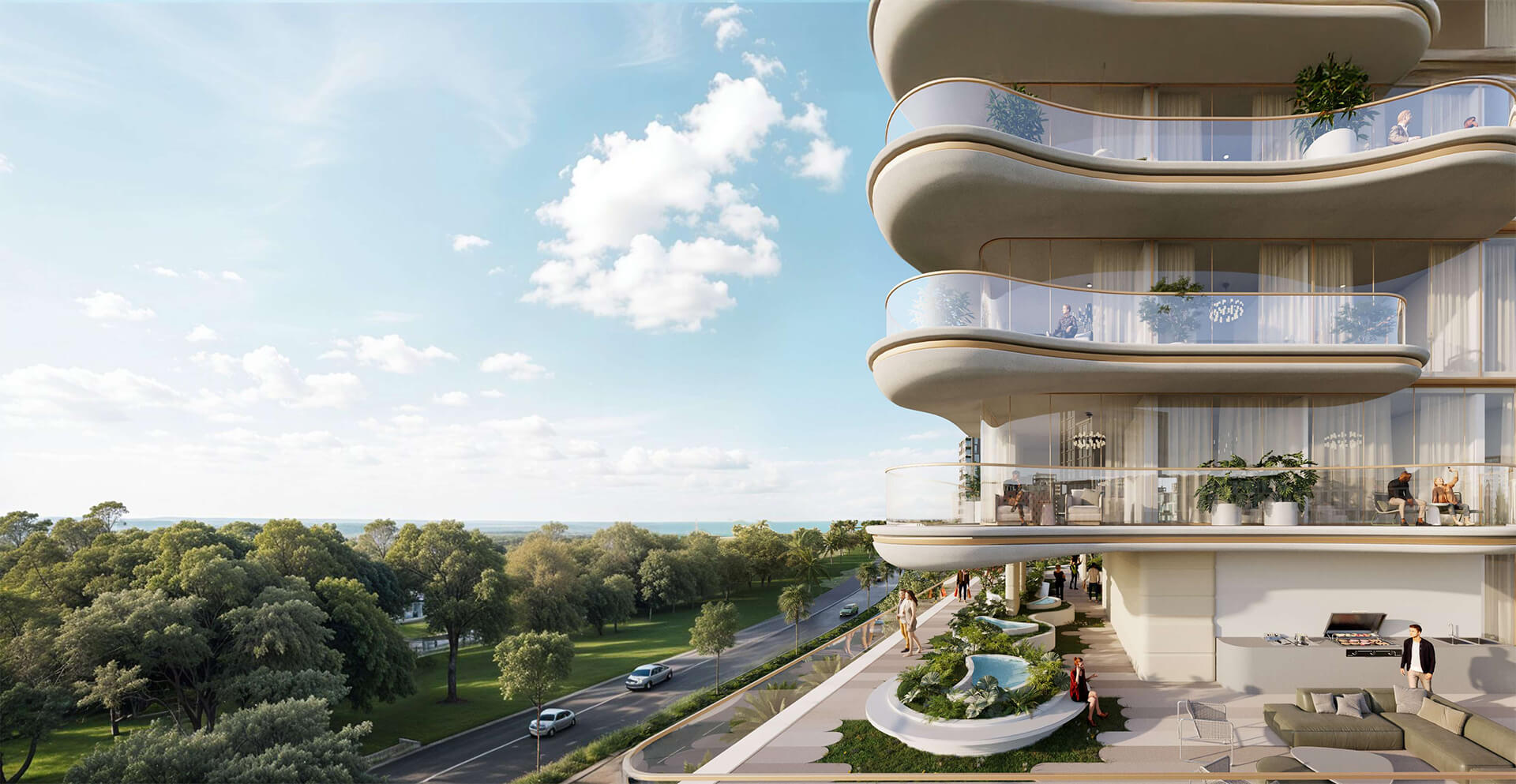 Жилой комплекс Beach Walk Residence