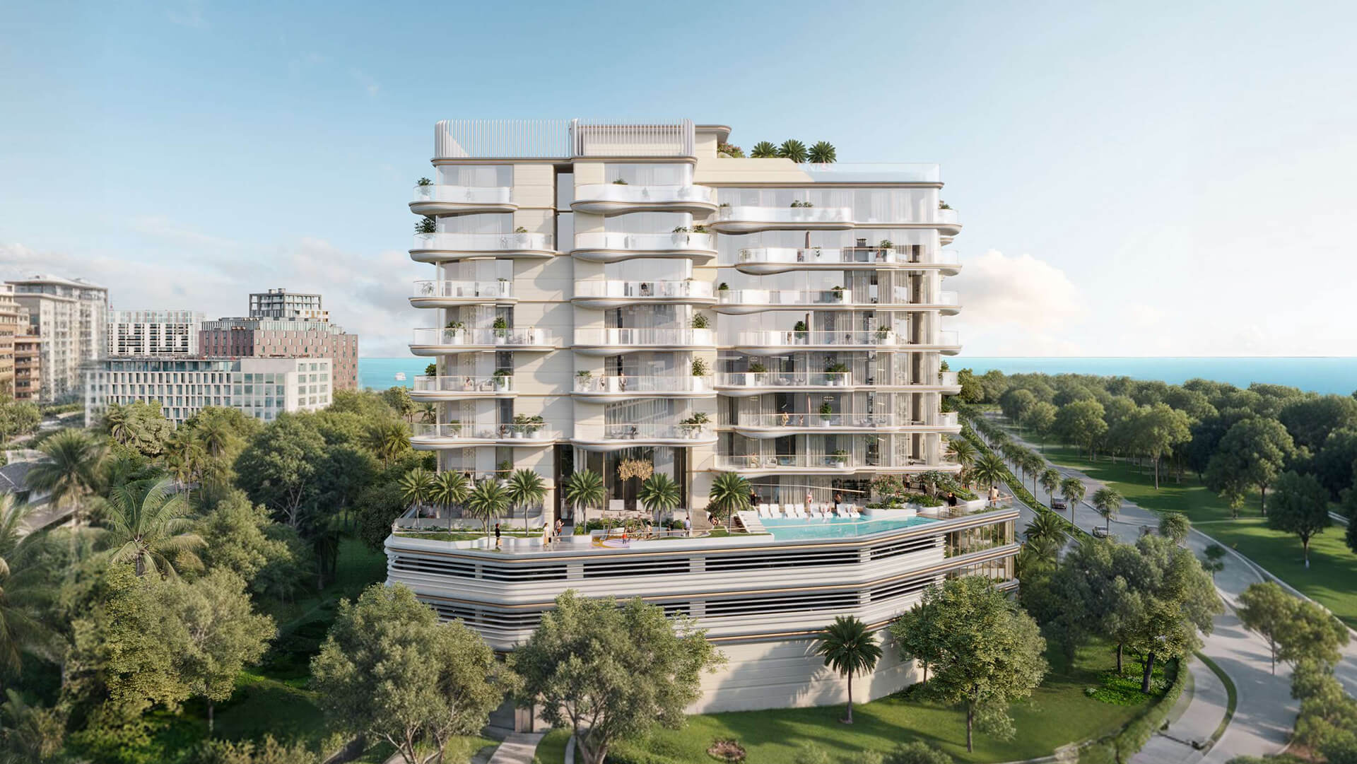 Архитектура Beach Walk Residence