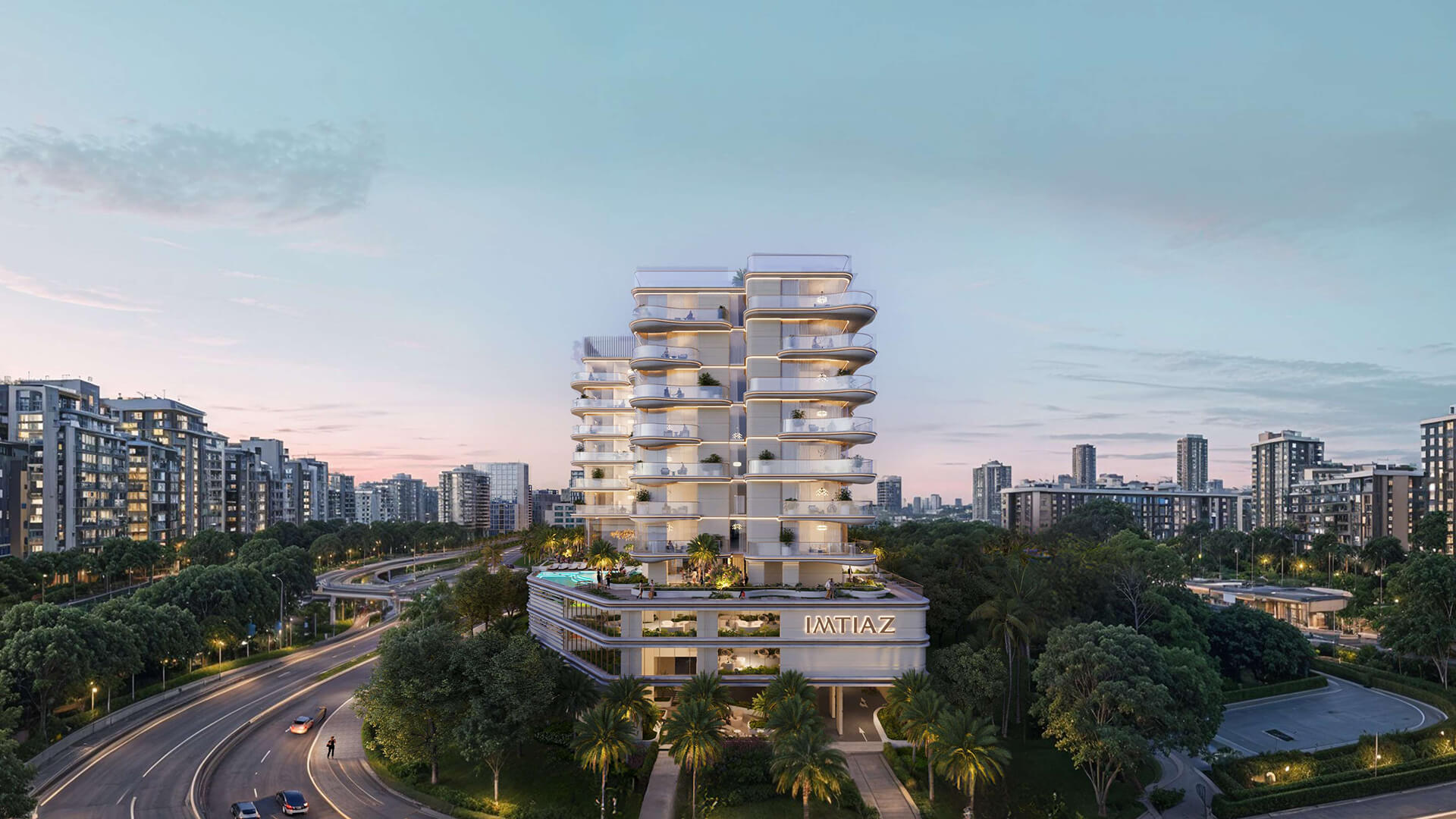 Расположение Beach Walk Residence